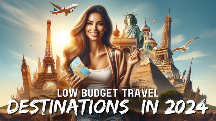 Best budget travel destinations 2024